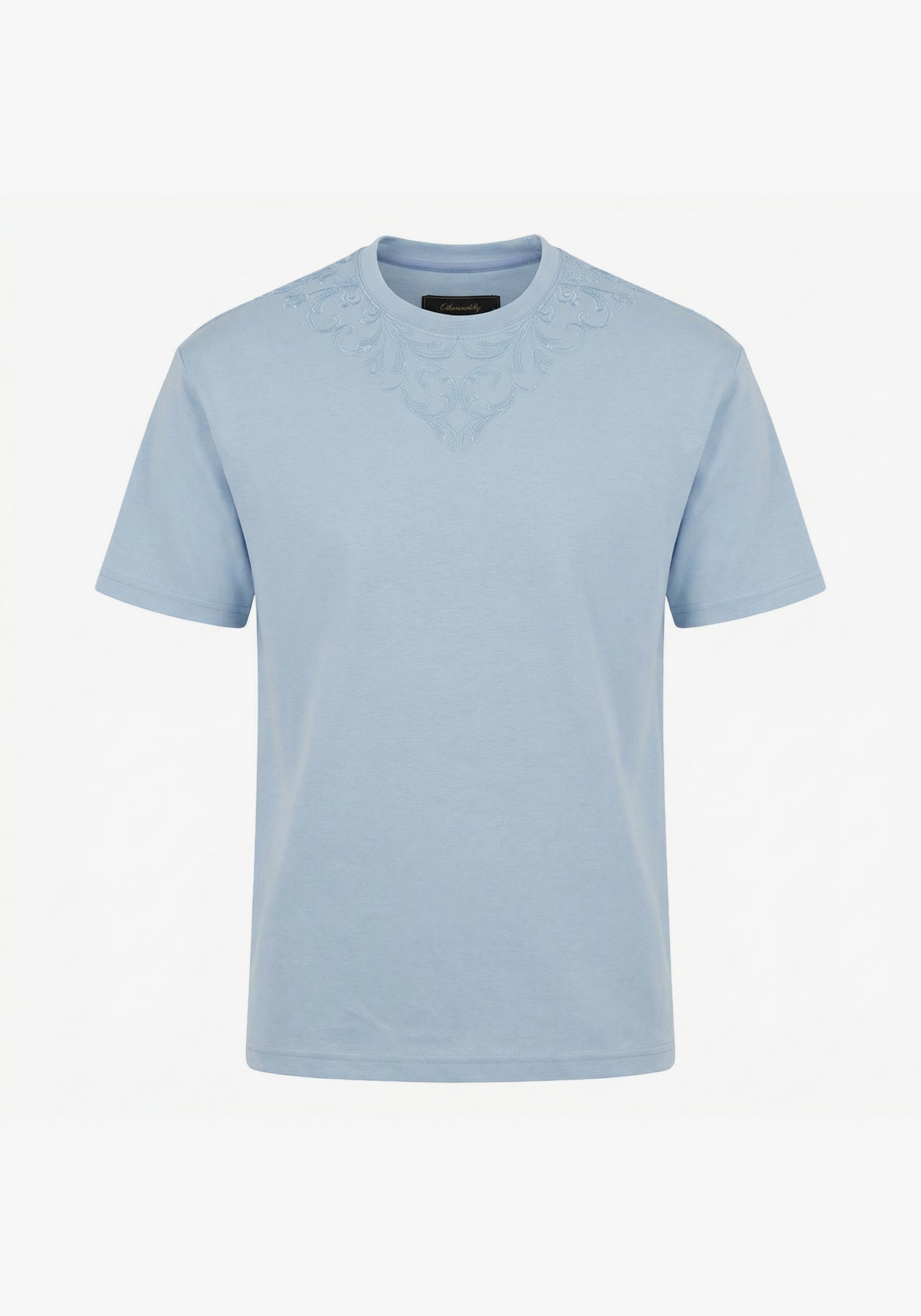 The Coast Embroidered Tee Blue