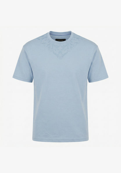 The Coast Embroidered Tee Blue
