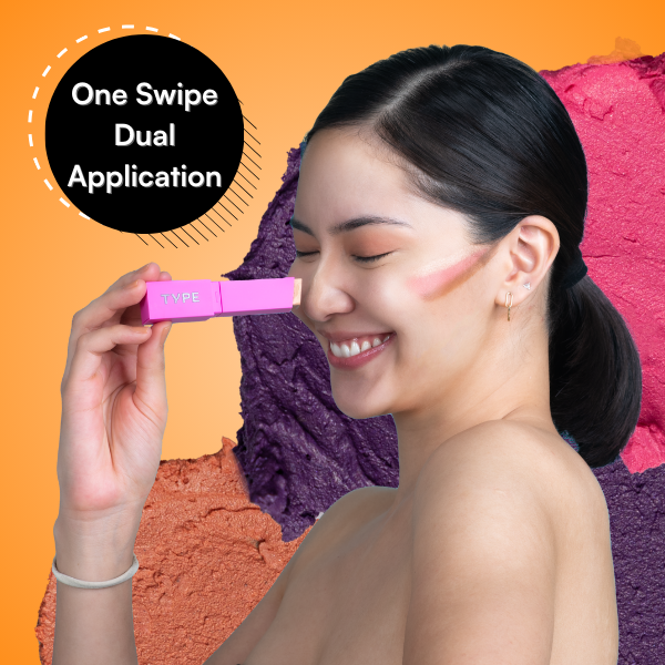 Zit Quit Dual Smudge Highlight + Blush Stick | Type Beauty Inc. at Broadway