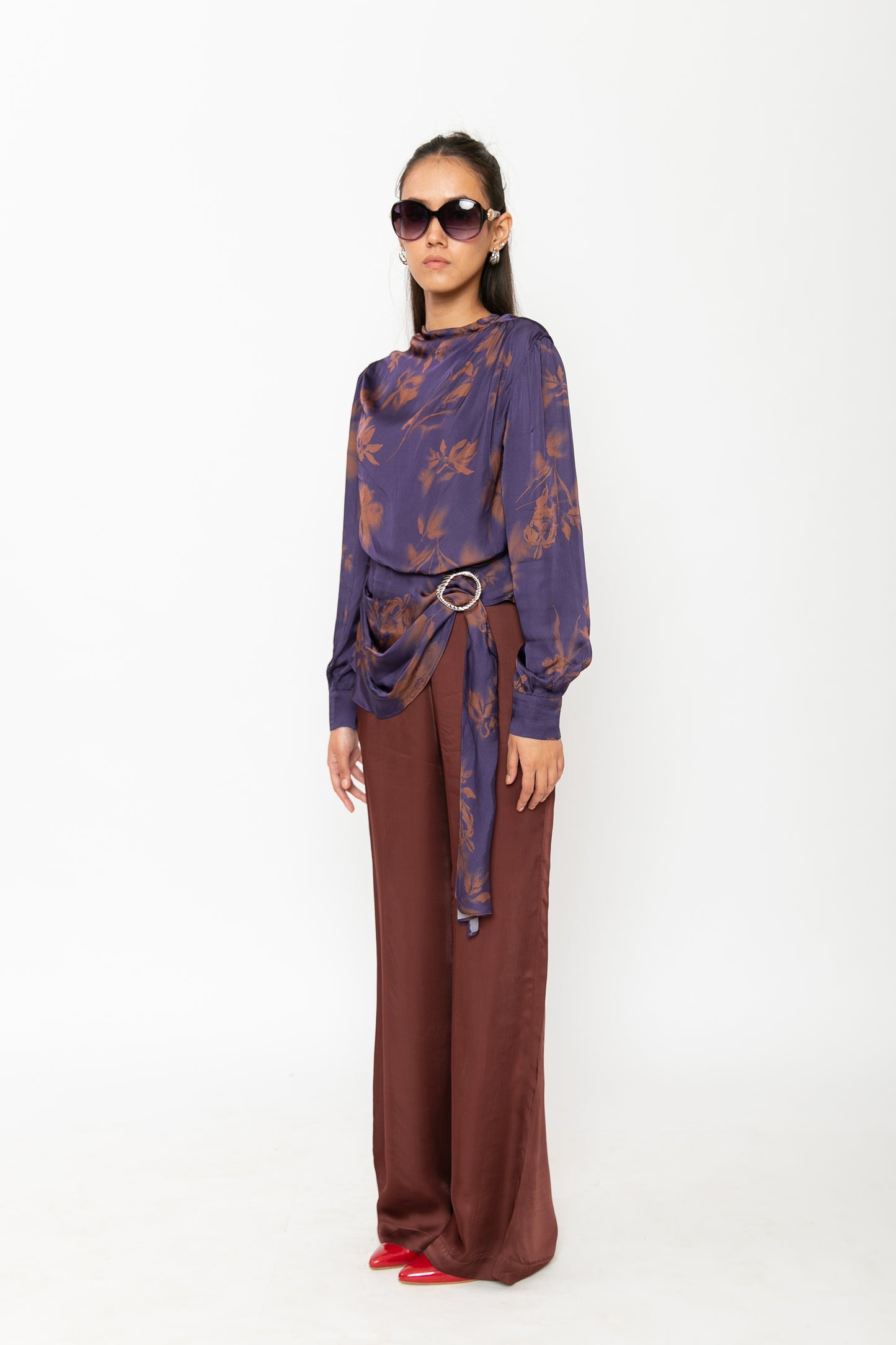 Contemponari-Creme Brulee Top-Purple