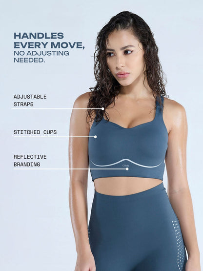 Slate Studio Compression Sports Bra