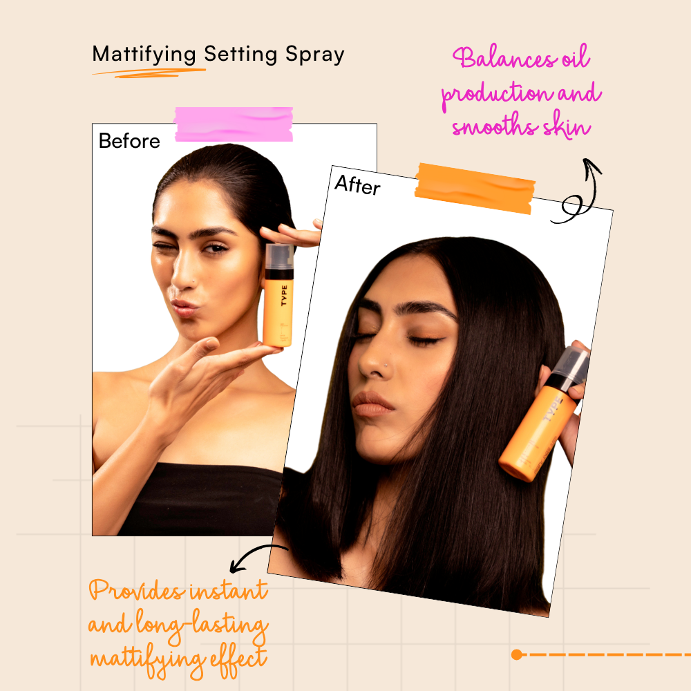Set Me Up Mattifying SPF Setting Spray | Type Beauty Inc. at Broadway