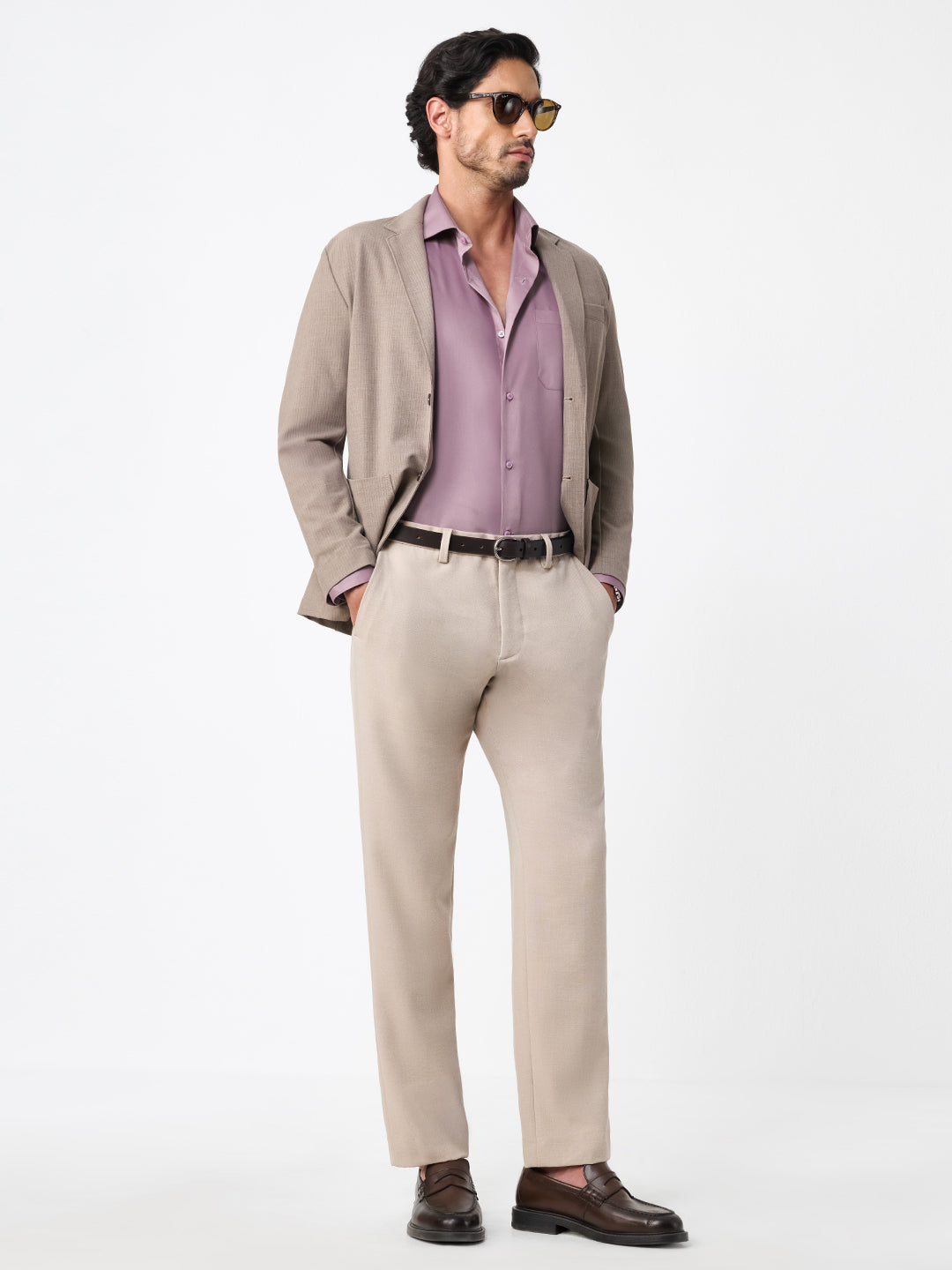 The Bamboo Dress Shirt Deep Lavender