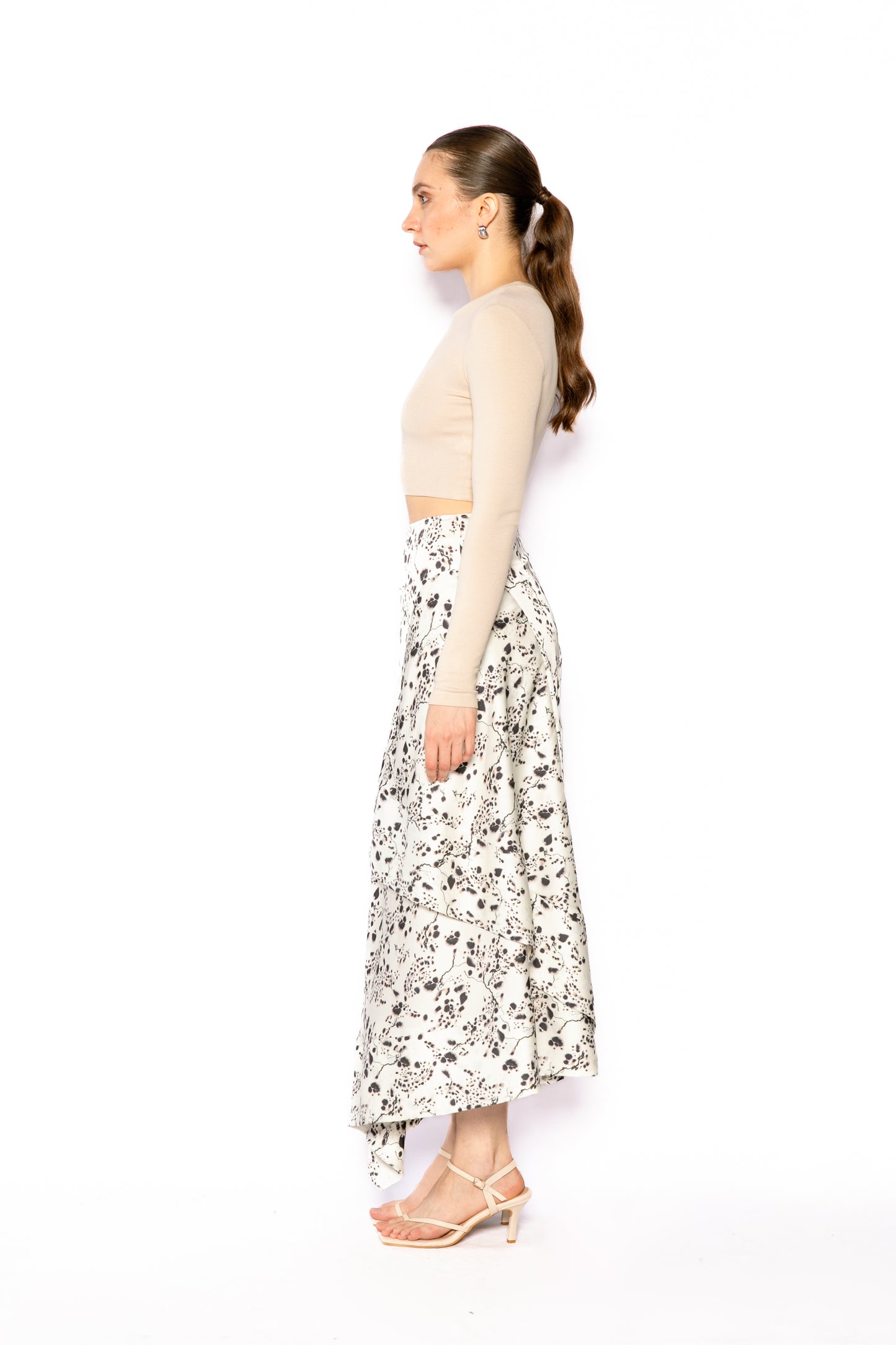 Contemponari-Matilda Skirt-White