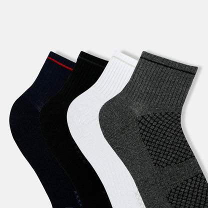 Mens Cushioned High Ankle Sports Socks