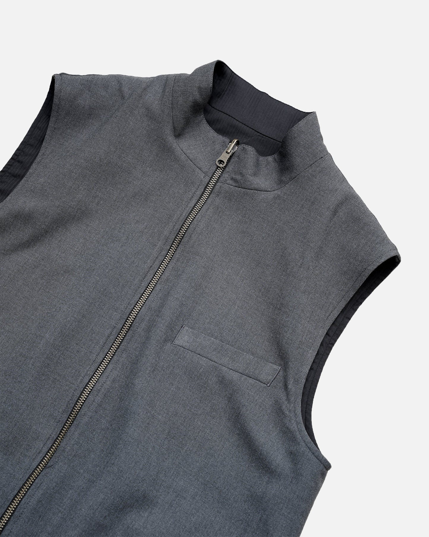 Bare Brown Reversible Jacket - Black & Charcoal