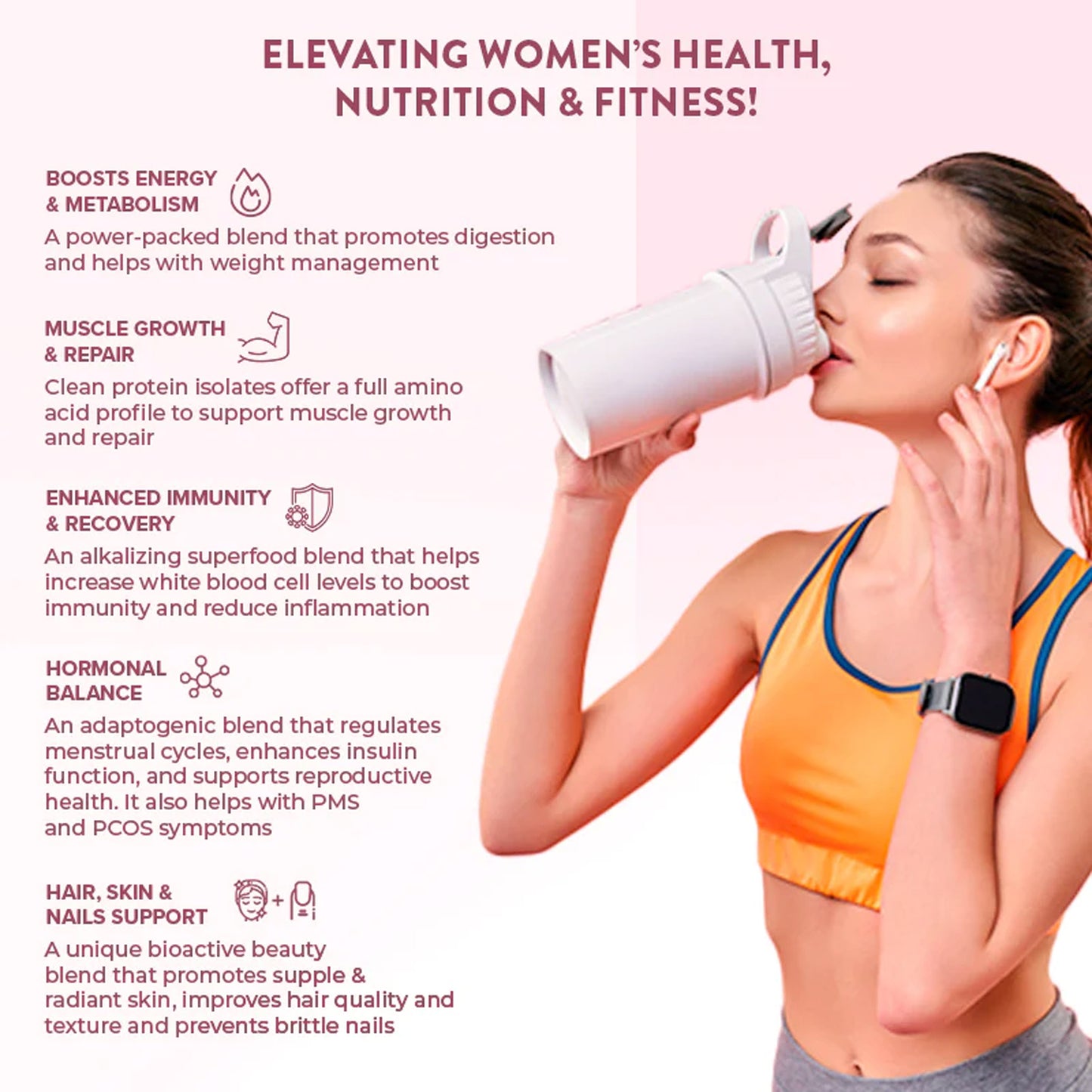 Plant Protein For Her Peanut Butter Chocolate (500Grm)