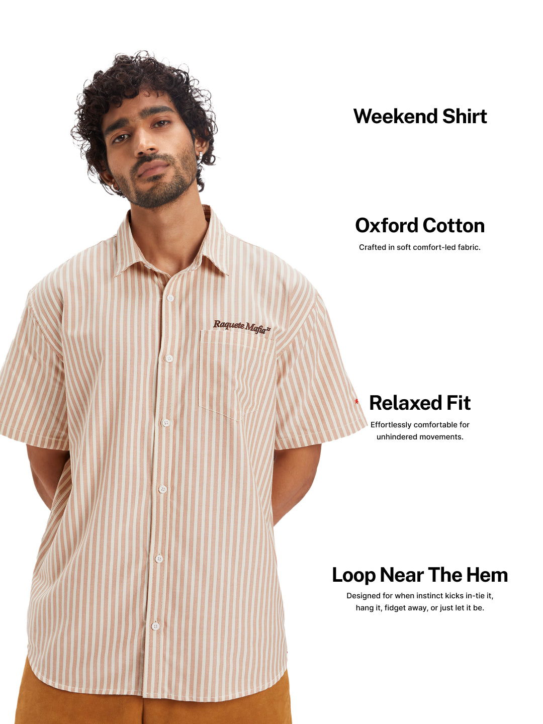 Summer Shirt Chiku Brown | Ludic at Broadway