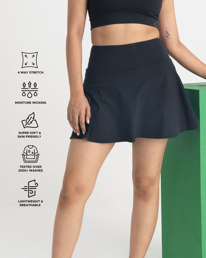 Zen Cheerful Skort | Hunnit at Broadway