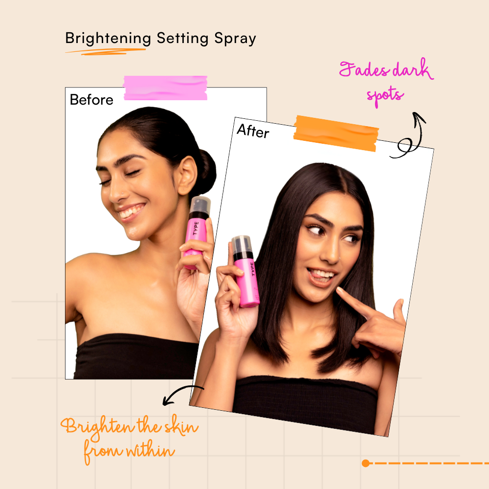 Set Me Up Brightening SPF Setting Spray | Type Beauty Inc. at Broadway
