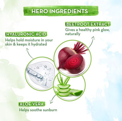 Mama Earth ME Beetroot Hydraful Sunscreen | Mamaearth at Broadway
