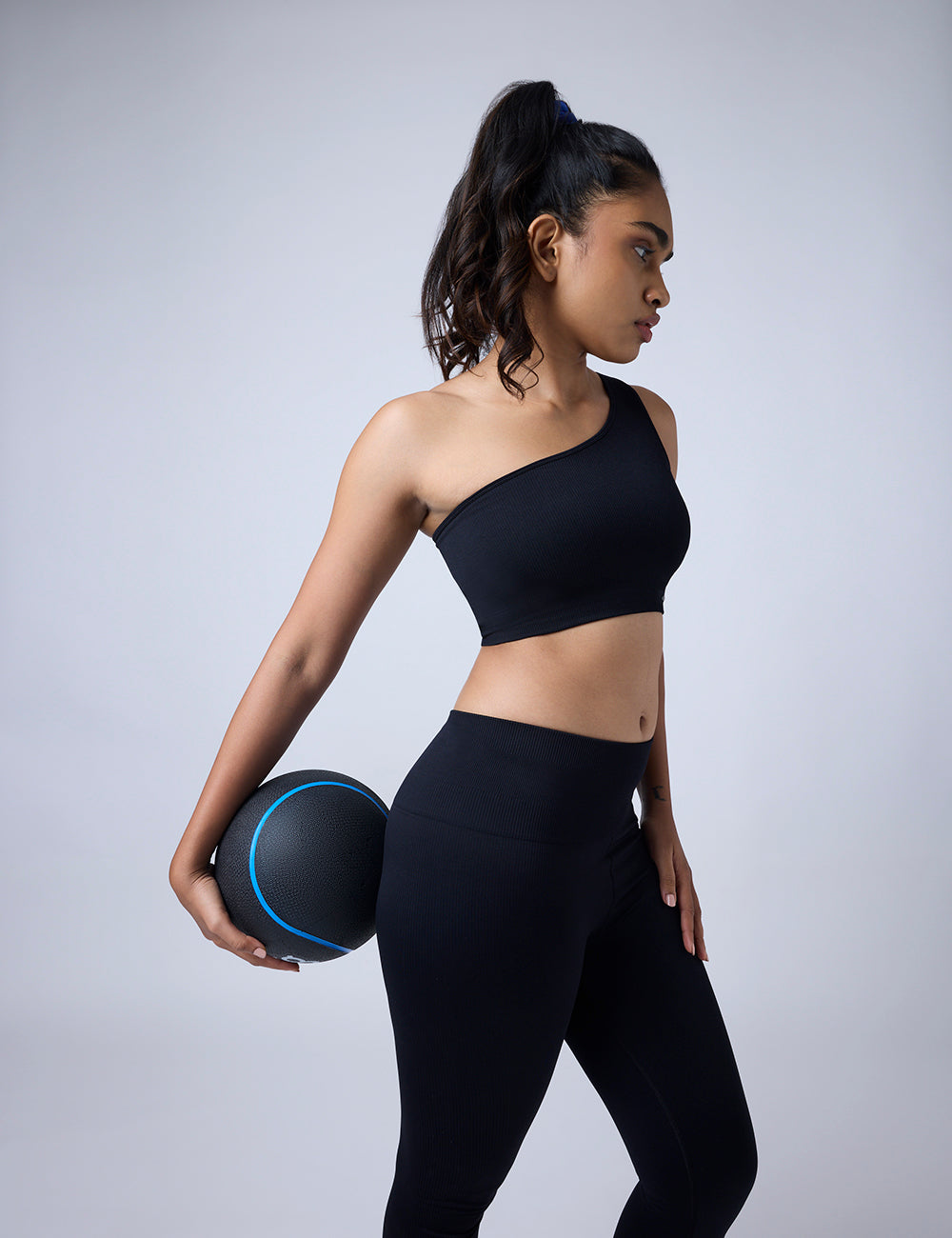 FlexRib One-Shoulder Bra