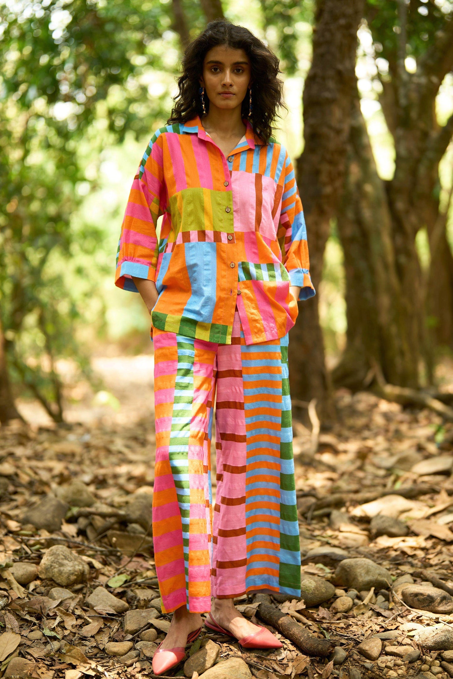 IRREGULAR STRIPE SHIRT | Dash and Dot at Broadway