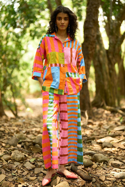 IRREGULAR STRIPE SHIRT | Dash and Dot at Broadway