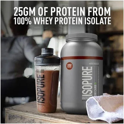 Isopure Low Carb 100% Whey Protein Isolate Cookie & Cream -2.2 Lbs ( 1 kg )