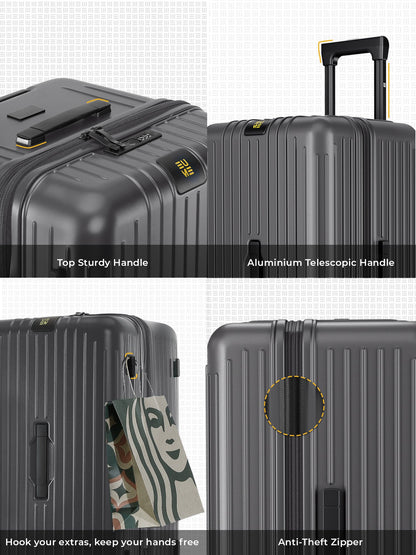 Trunk Check-In Plus- Volcanic Grey