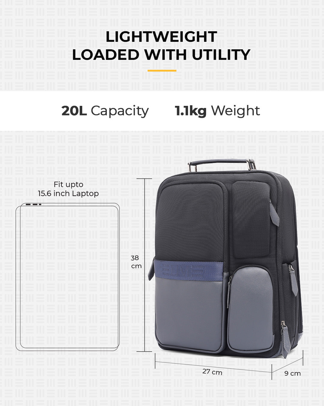 Eclipse 20L Laptop Backpack