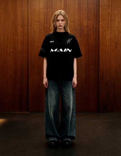 Night Born Heavyweight-Oversized T-Shirt