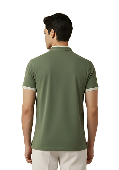 Spear Point Collar Poloshirt
