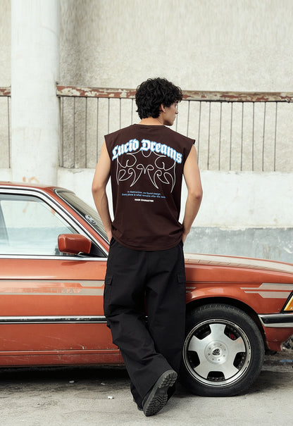 Lucid Dreams Brown Vest