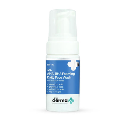 3% AHA+BHA Foaming Daily Face Wash 100ml