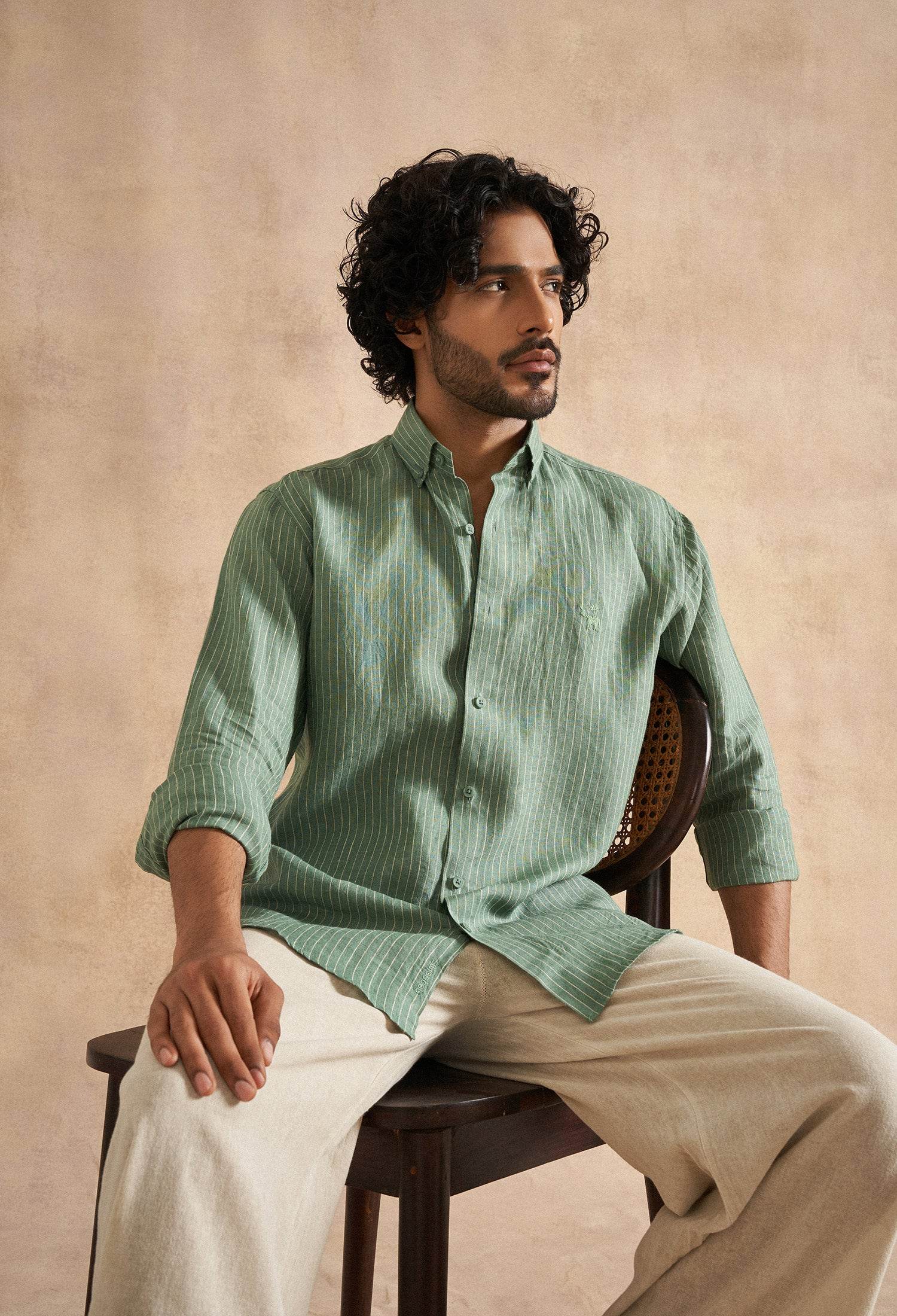 Palm Linen Shirt - neopalms
