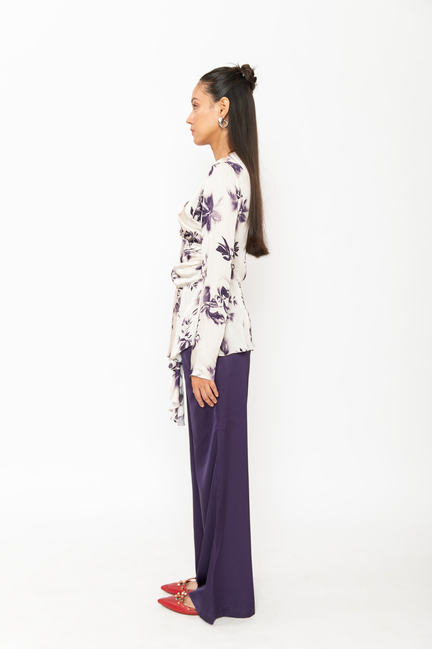 Contemponari-Magnolia Top-Cream