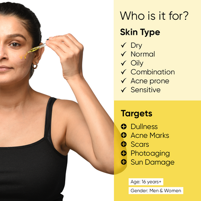 Minimalist Rosehip Oil + VC-IP (Vitamin C) 100% Face serum 30ml