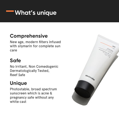 Minimalist SPF 60 Sunscreen