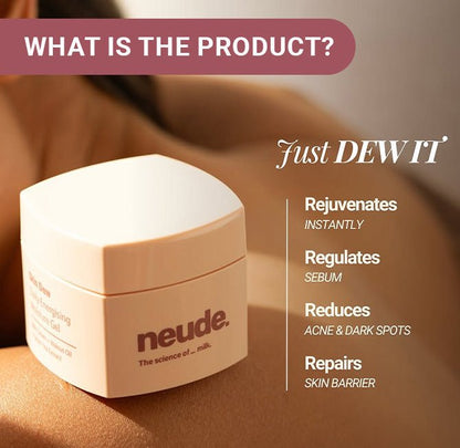 Neude Skin Dew – Oil-Free Gel Face Moisturizer