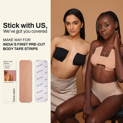 Body Tape Pre-Cut Strips | Bare Wear at Broadway