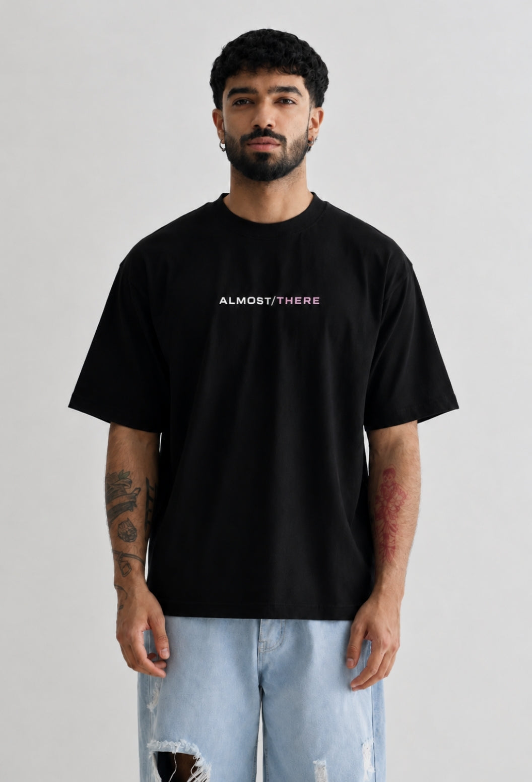 Chapter2Drip Almost/there Black t-shirt