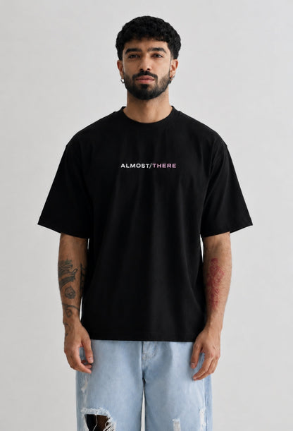 Chapter2Drip Almost/there Black t-shirt