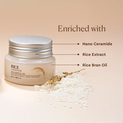 Ceramide & Rice Moisturizing Cream 50ml