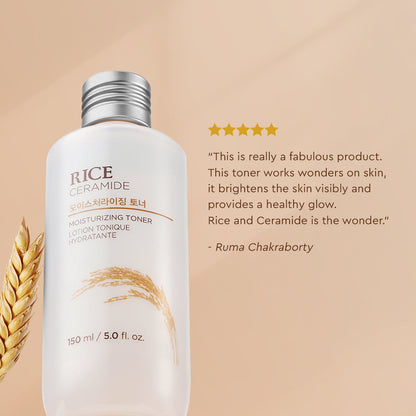 Ceramide & Rice Moisturizing Toner 150ml