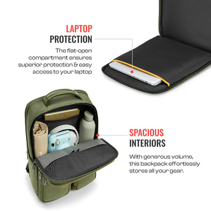 Wayfarer Workpack -Olive-Large | Urban Jungle at Broadway
