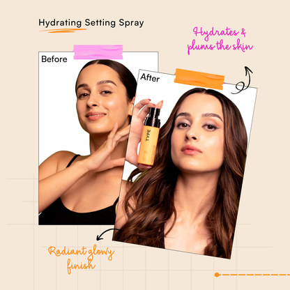 Set Me Up Hydrating SPF Setting Spray | Type Beauty Inc. at Broadway