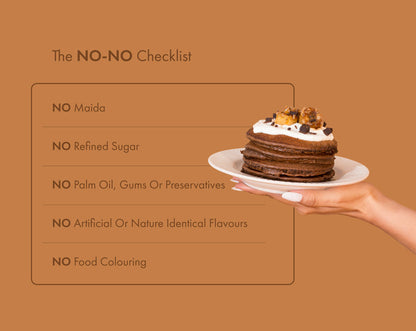 Cosmix No-Nonsense Plant Protein Pancakes - Chocolate Cake Brown | COSMIX at Broadway