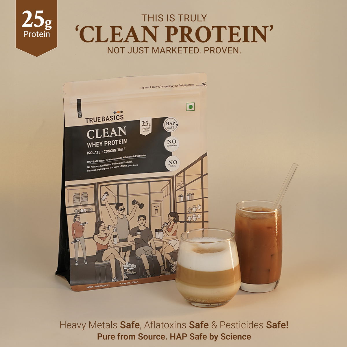 Clean Whey Protein Powder Blend
