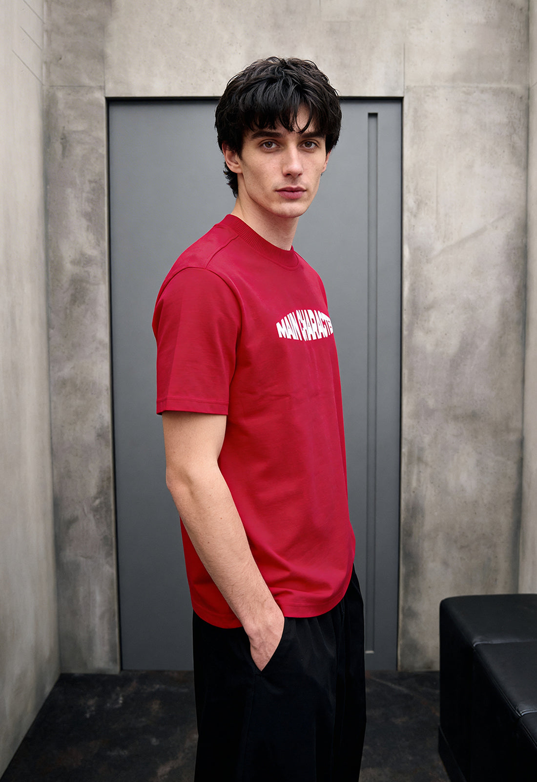 Voice Mail Hot Pink Heavyweight-Oversized T-Shirt