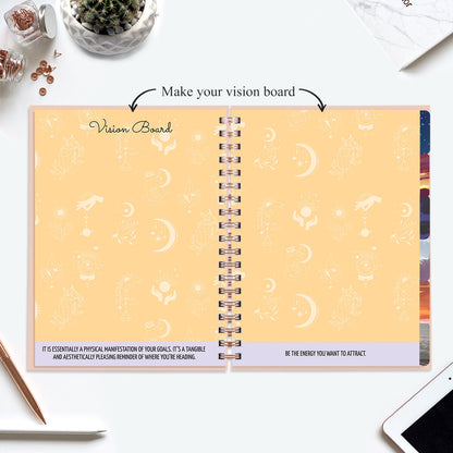 Undated Yearly Planner - Hygge + Ultimate Sticker Book