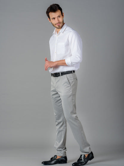 Regular Collar Stripes Cotton Satin Shirt - Signature