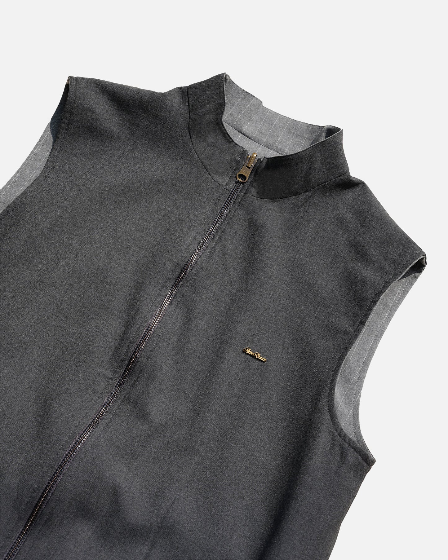 Bare Brown Reversible Jacket - Grey & Charcoal