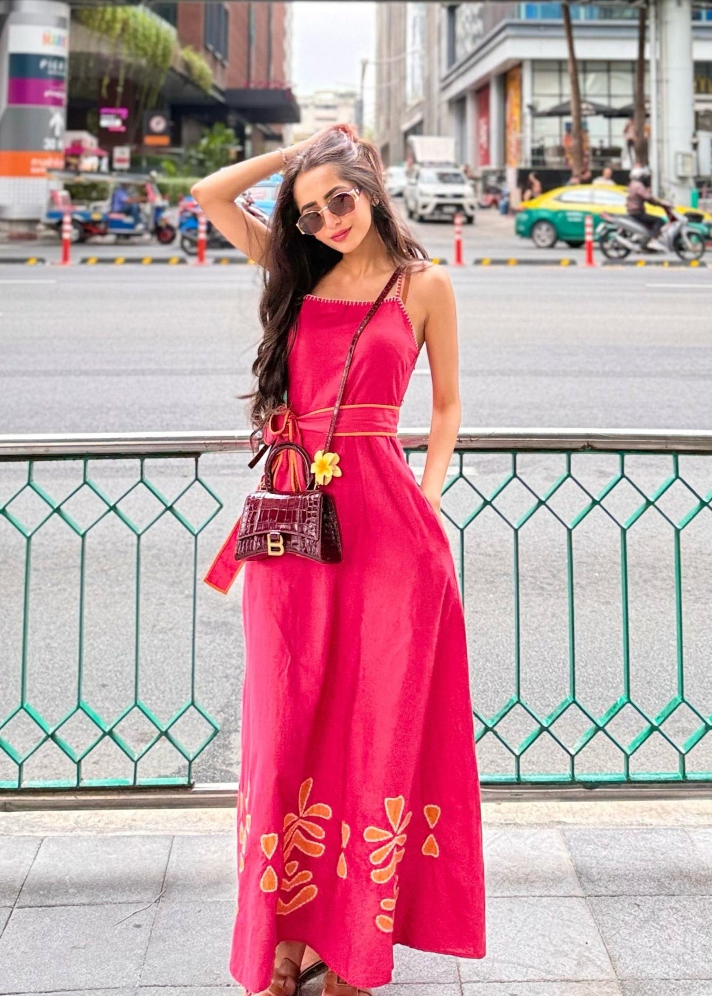 Clara Linen Blend Maxi | Style Island at Broadway