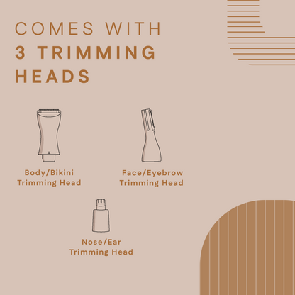 3 in 1 Bikini & Body Trimmer | Painless Bikini Hair Removal For Women | Winston at Broadway