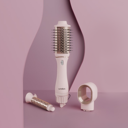 3 in 1 Hair Blow Brush - Grey