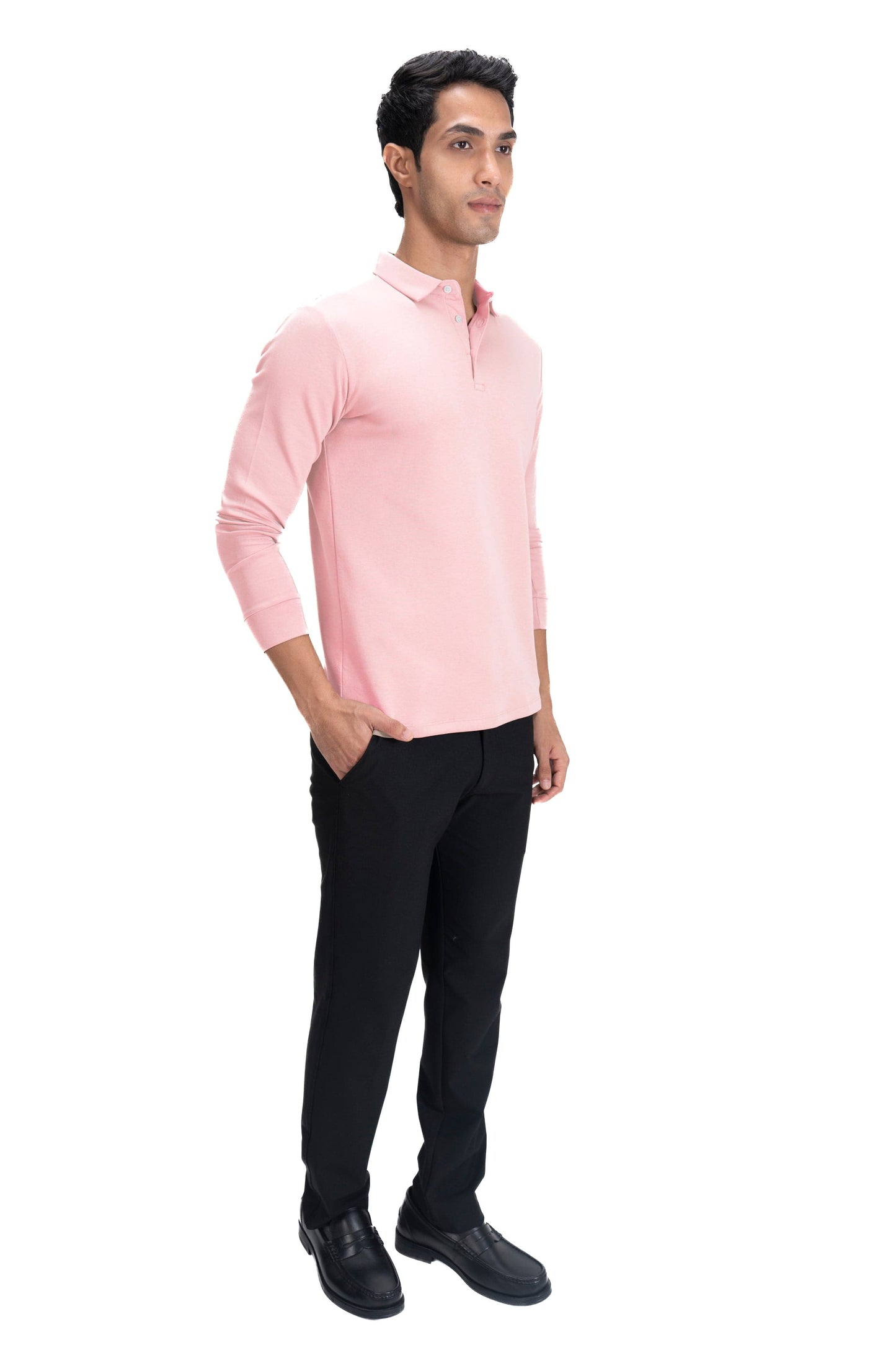 Legacy Polo Sweater - Summer Pink