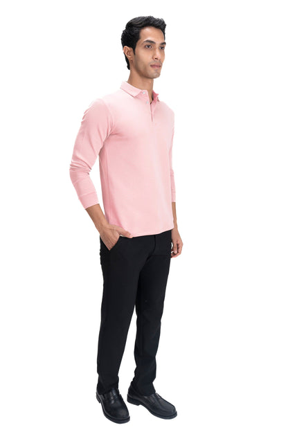 Legacy Polo Sweater - Summer Pink