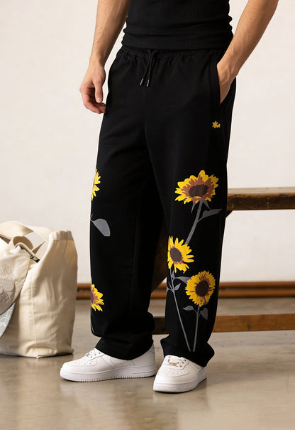 Dawn Sunflower Cotton Pant