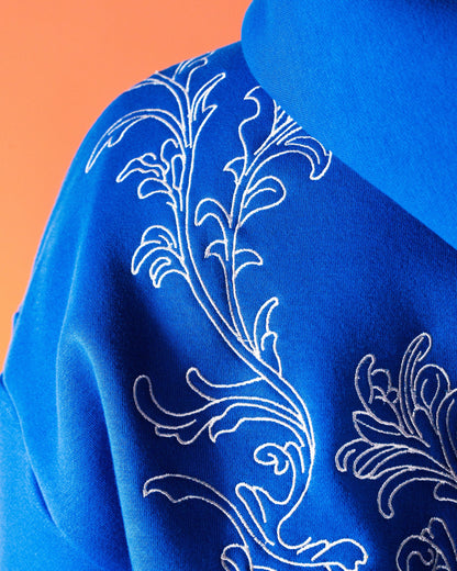 STORM LILY HOODIE - COBALT BLUE